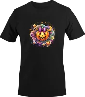 Halloween - K&uuml;rbis mit Schleife